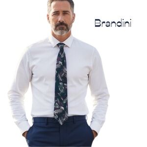 Brandini Green Burgundy Men’s Necktie